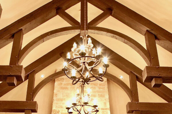 Brown Country Chandelier