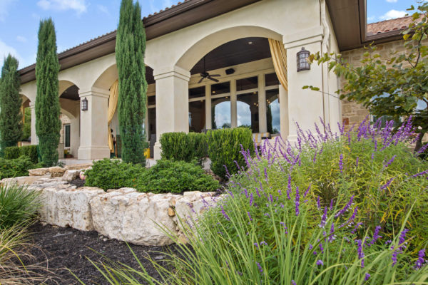 Backyard landscaping ideas for a Tuscan San Antonio Home