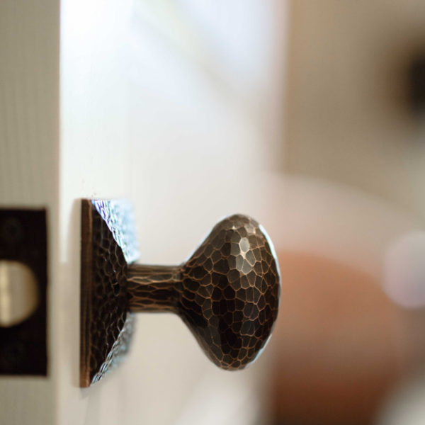 Bronze Doorknob in San Antonio Custom Home