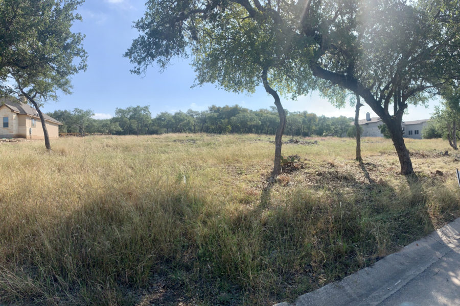 Lot 46 Street View in Cascada at Canyon Lake