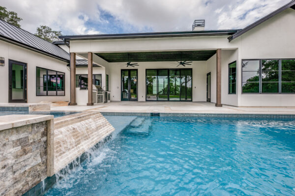 San Antonio Custom Home Builder - Pool
